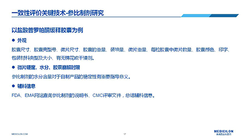 美迪西 變更參比制劑 李國(guó)棟博士演講PPT