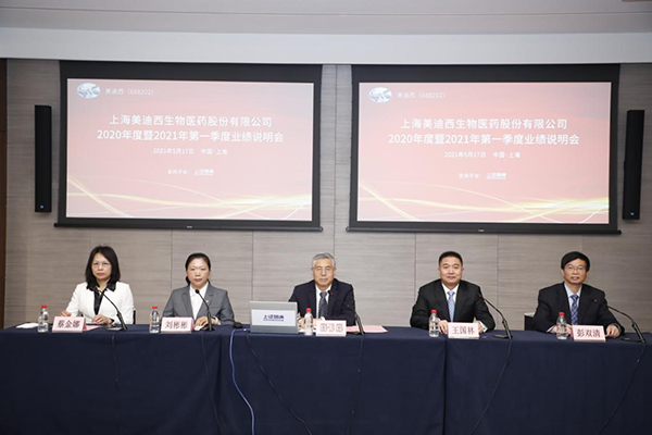 【美·記聞】乘勢而上開新局 | 美迪西 2020 年度暨 2021 年第一季度業績說明會圓滿舉行 【美·記聞】乘勢而上開新局 | 美迪西 2020 年度暨 2021 年第一季度業績說明會圓滿舉行