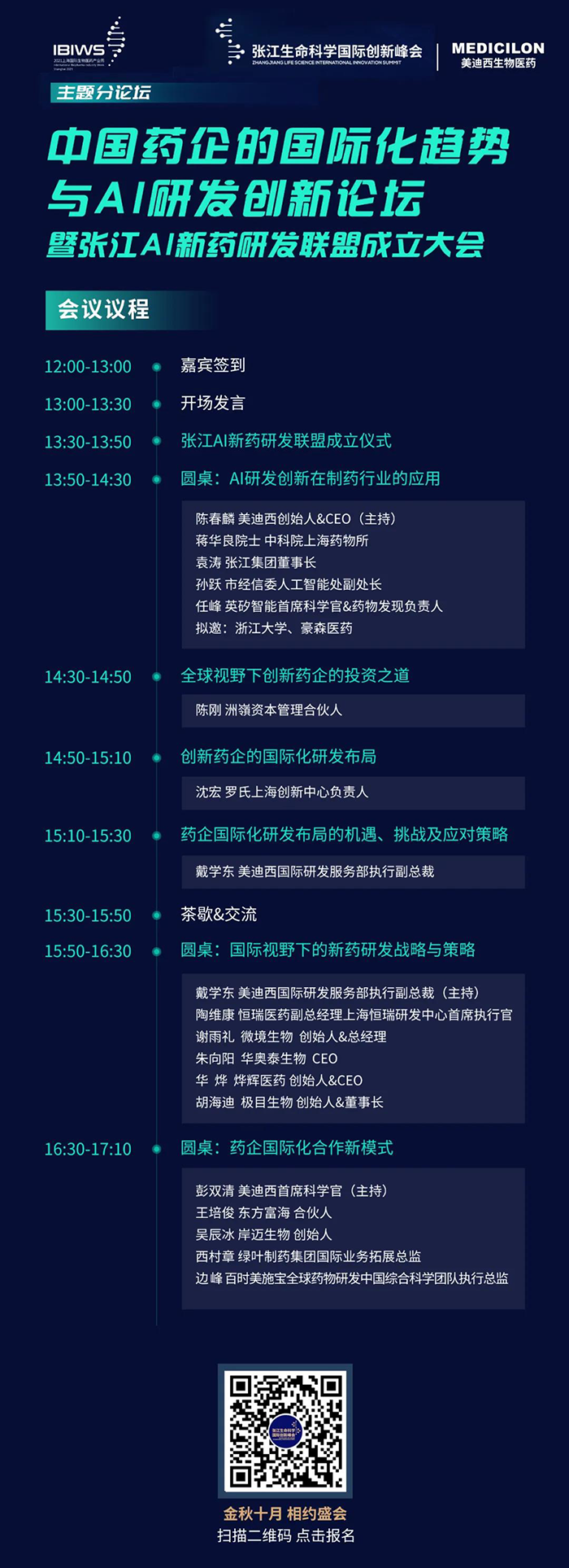 中國藥企的國際化趨勢與AI研發創新論壇暨張江AI新藥研發聯盟成立大會 中國藥企的國際化趨勢與AI研發創新論壇暨張江AI新藥研發聯盟成立大會