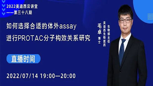 【今日直播】如何選擇合適的體外assay進(jìn)行PROTAC分子構(gòu)效關(guān)系研究